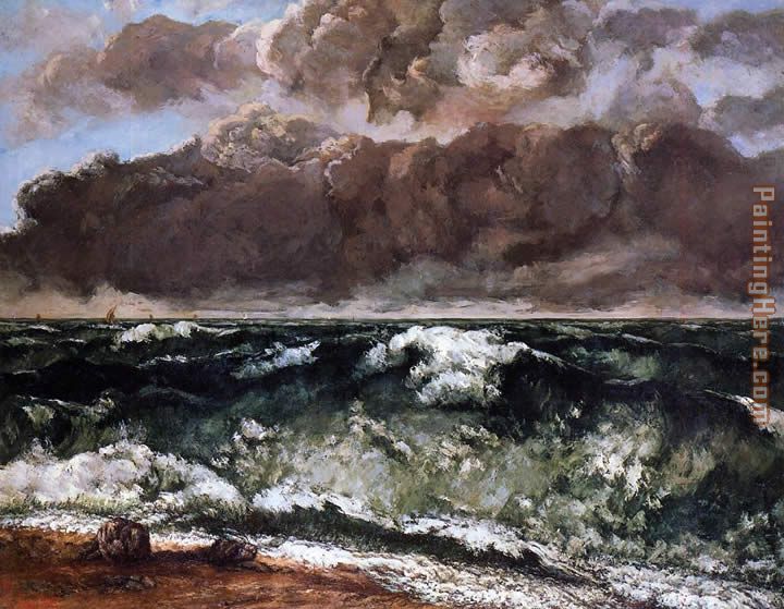 Gustave Courbet The Wave 5